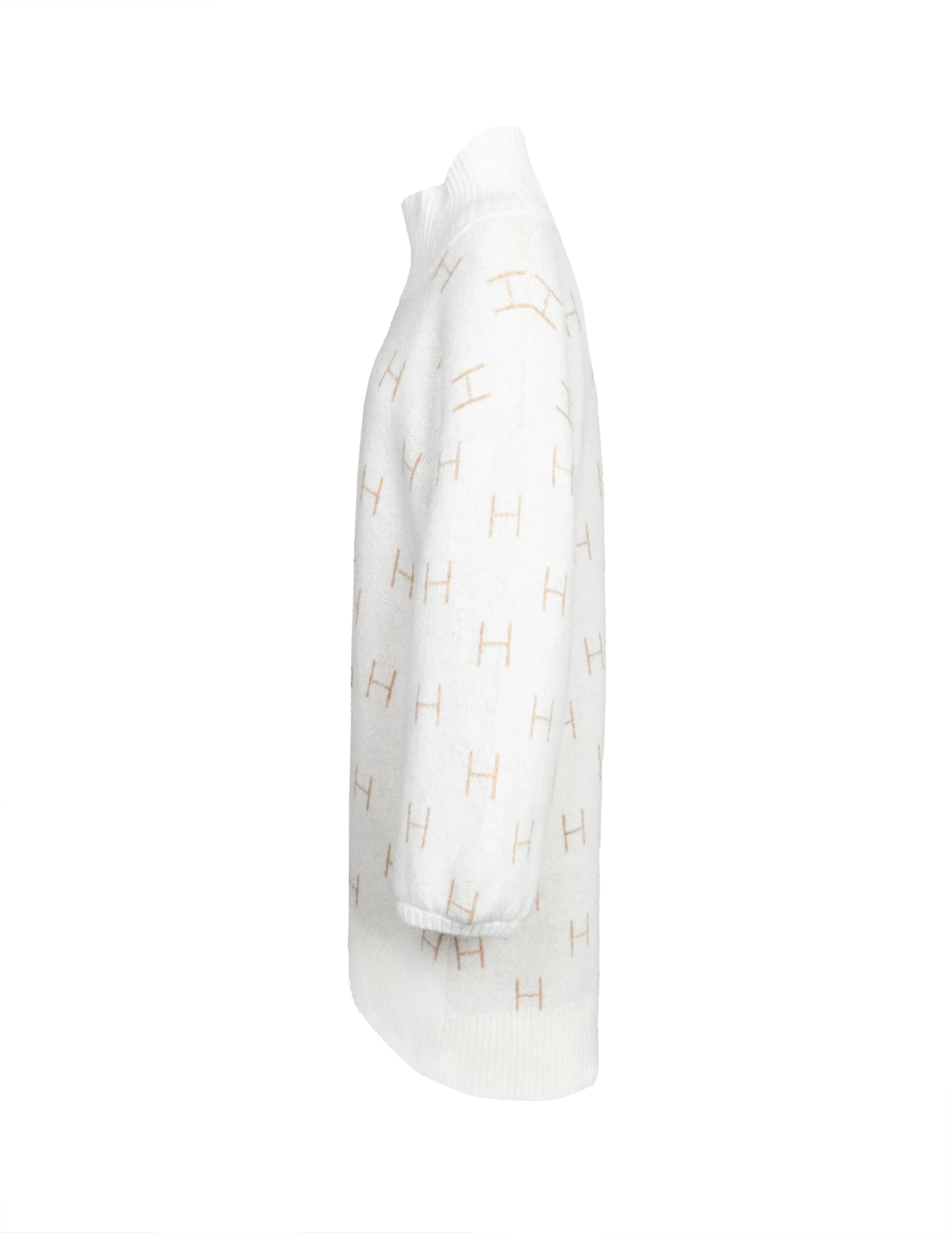 Pull long FAM en blanc – Image 3