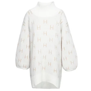 Pull long FAM en blanc