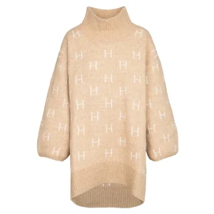 FAM Sweater Long in Light Beige