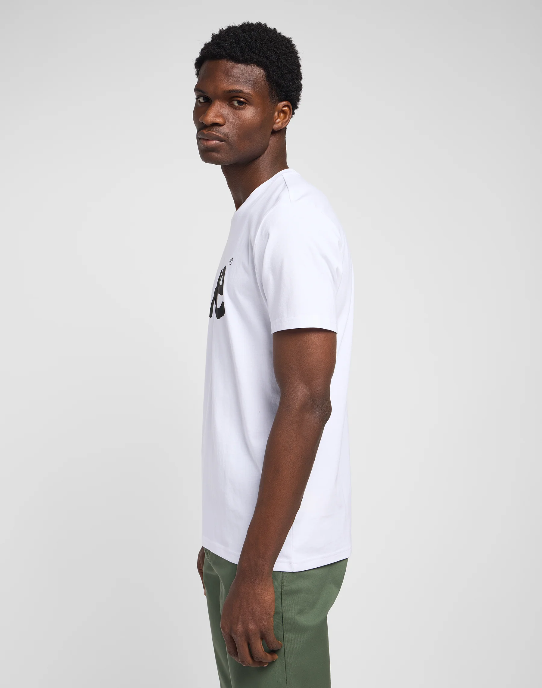 T-shirt Woobly Logo en blanc – Image 4