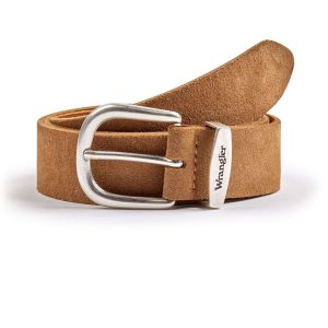 Ceinture facile en daim marron
