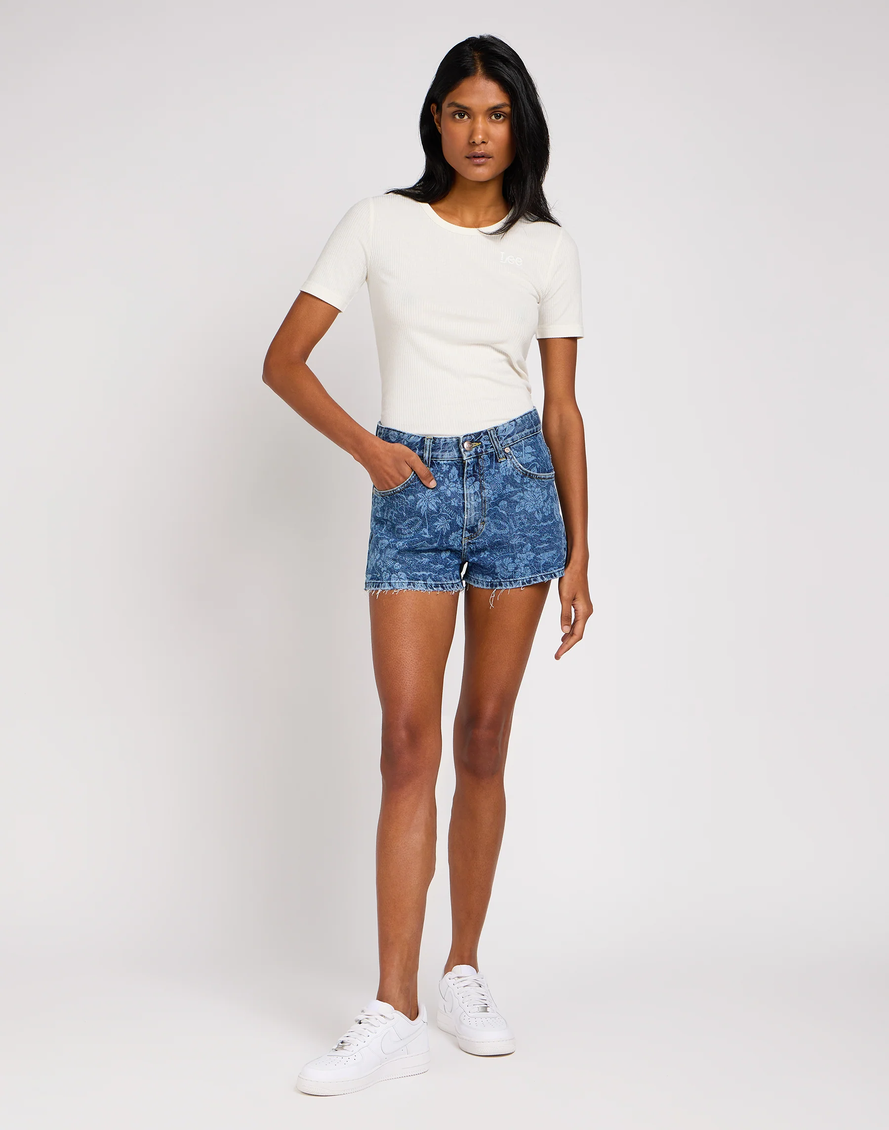 Rider Short 3 pouces en denim tropical – Image 4