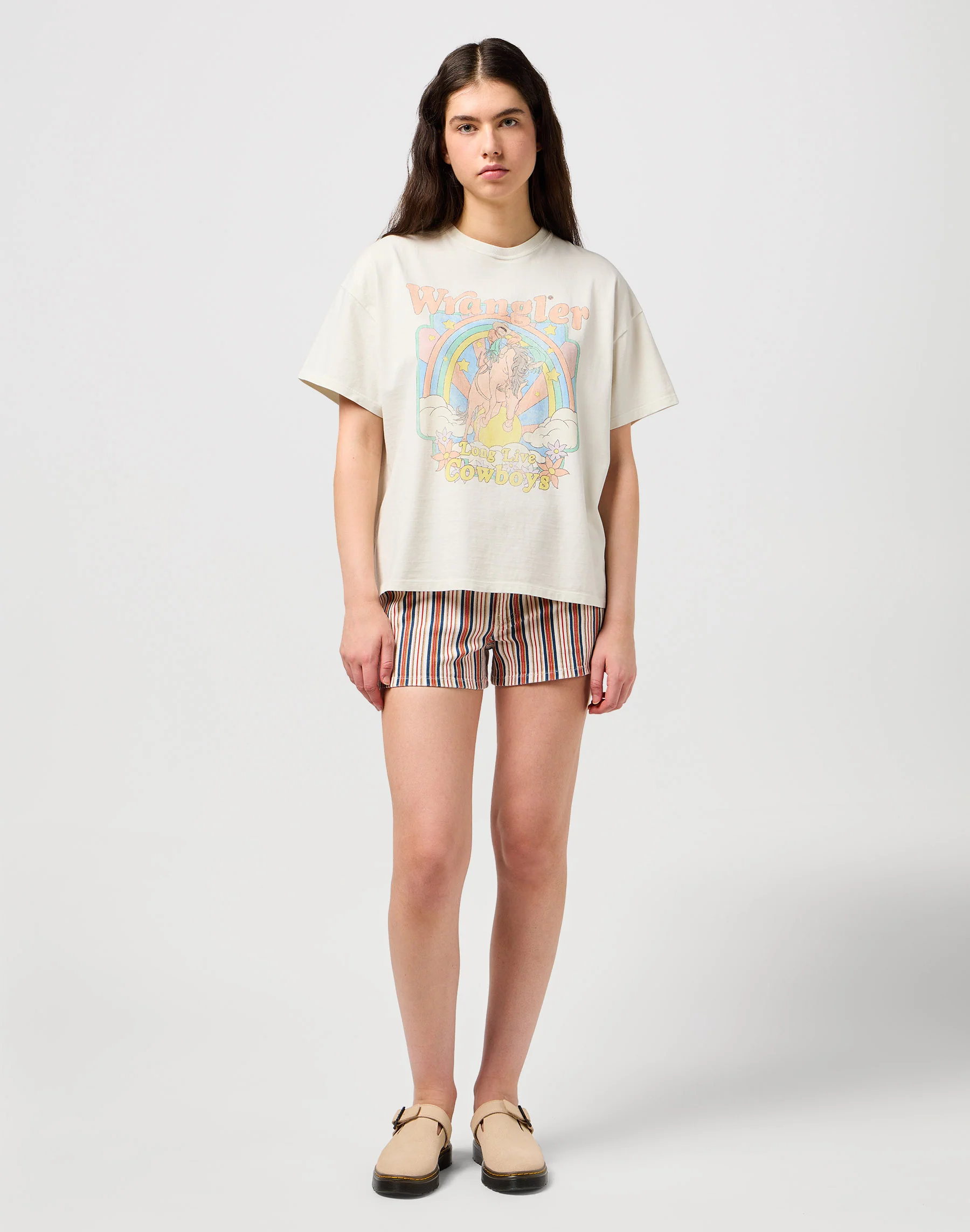 Short vintage à rayures américaines – Image 3