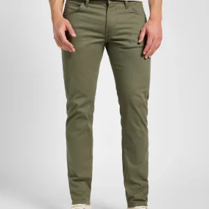 Daren Zip Fly en vert mercantile