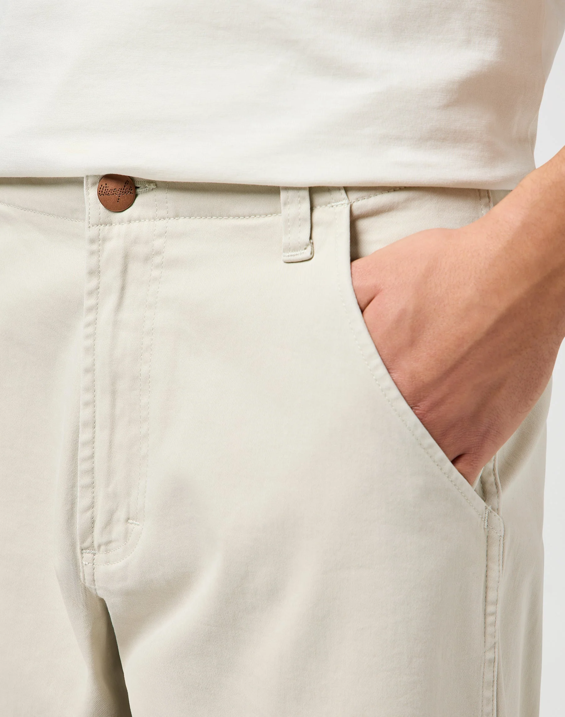 Casey Jones Rel Chino Pant in Pelican – Image 5