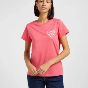 Small Logo Tee en lychee