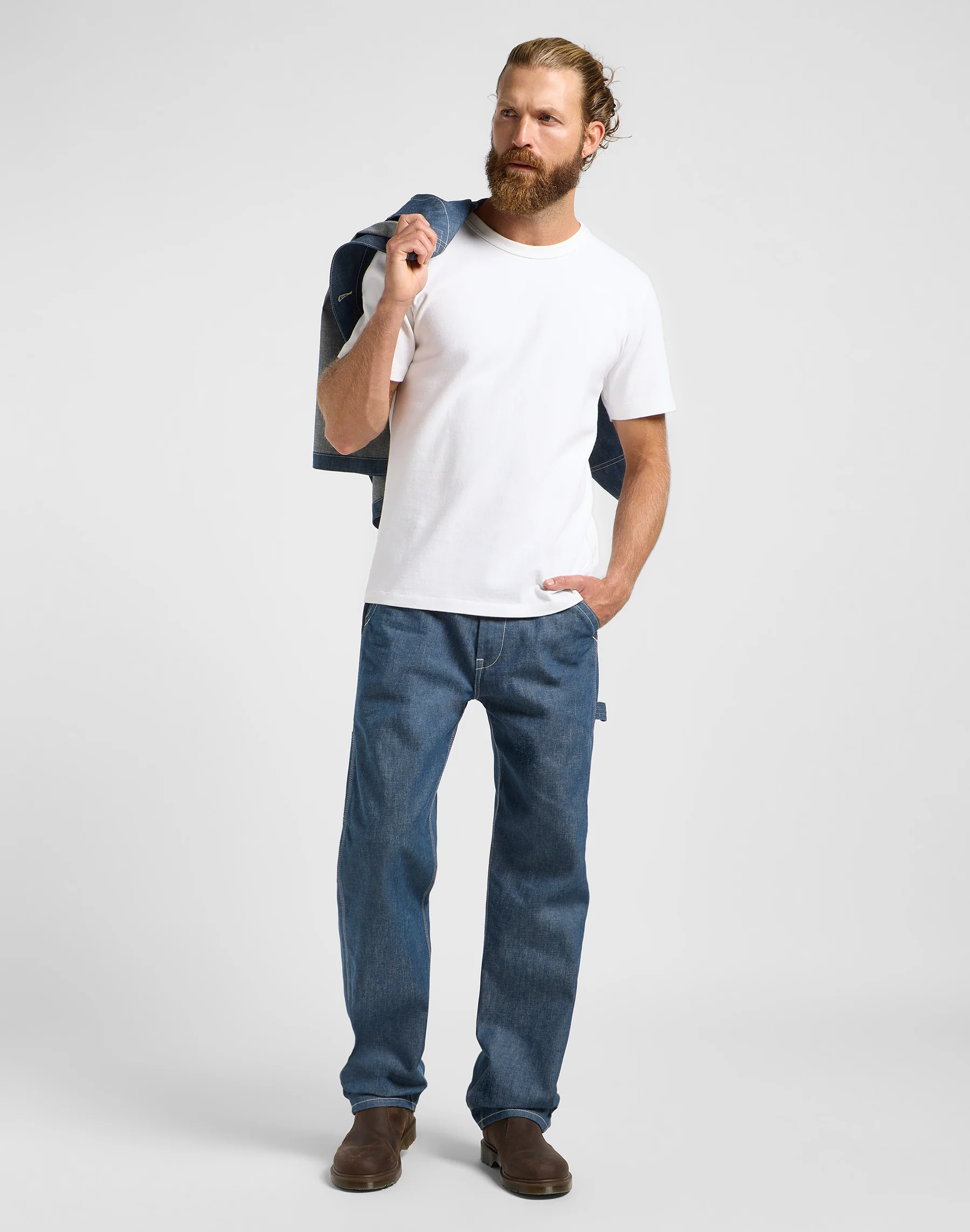 Tee 101 Core en blanc brillant – Image 3