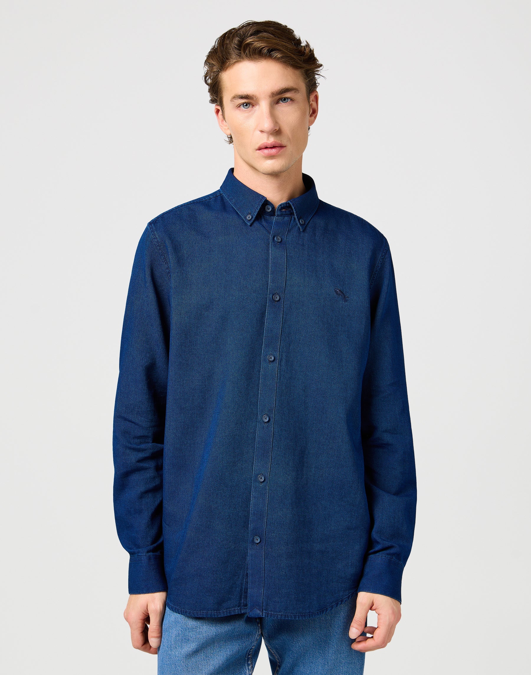 Chemise Oxford en Indigo Oxford