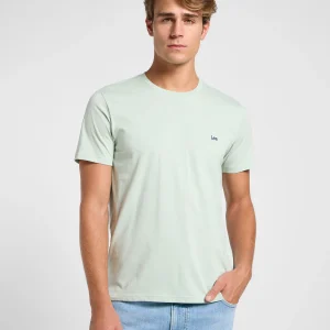 Tee Ss Patch Logo en Soft Sage