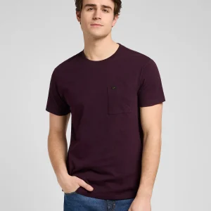 Ultimate Pocket Tee en Deep Wine