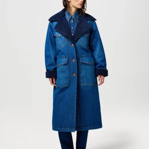 Manteau Wrange en bleu étincelant