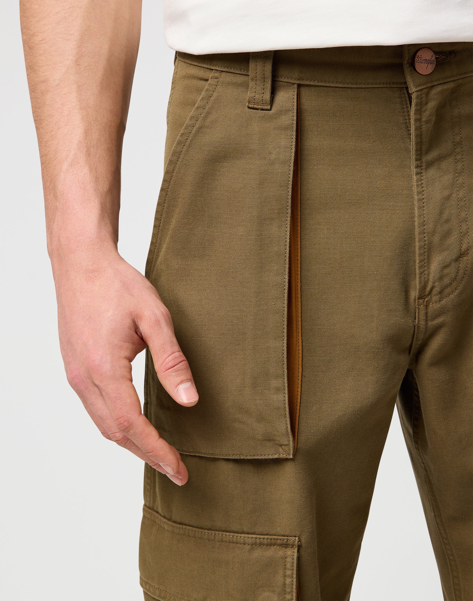 Cj Rel Cargo Pant en Beech – Image 4