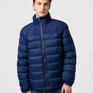 Tampon emballable en bleu marine