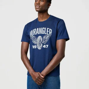 Tee Americana en bleu marine