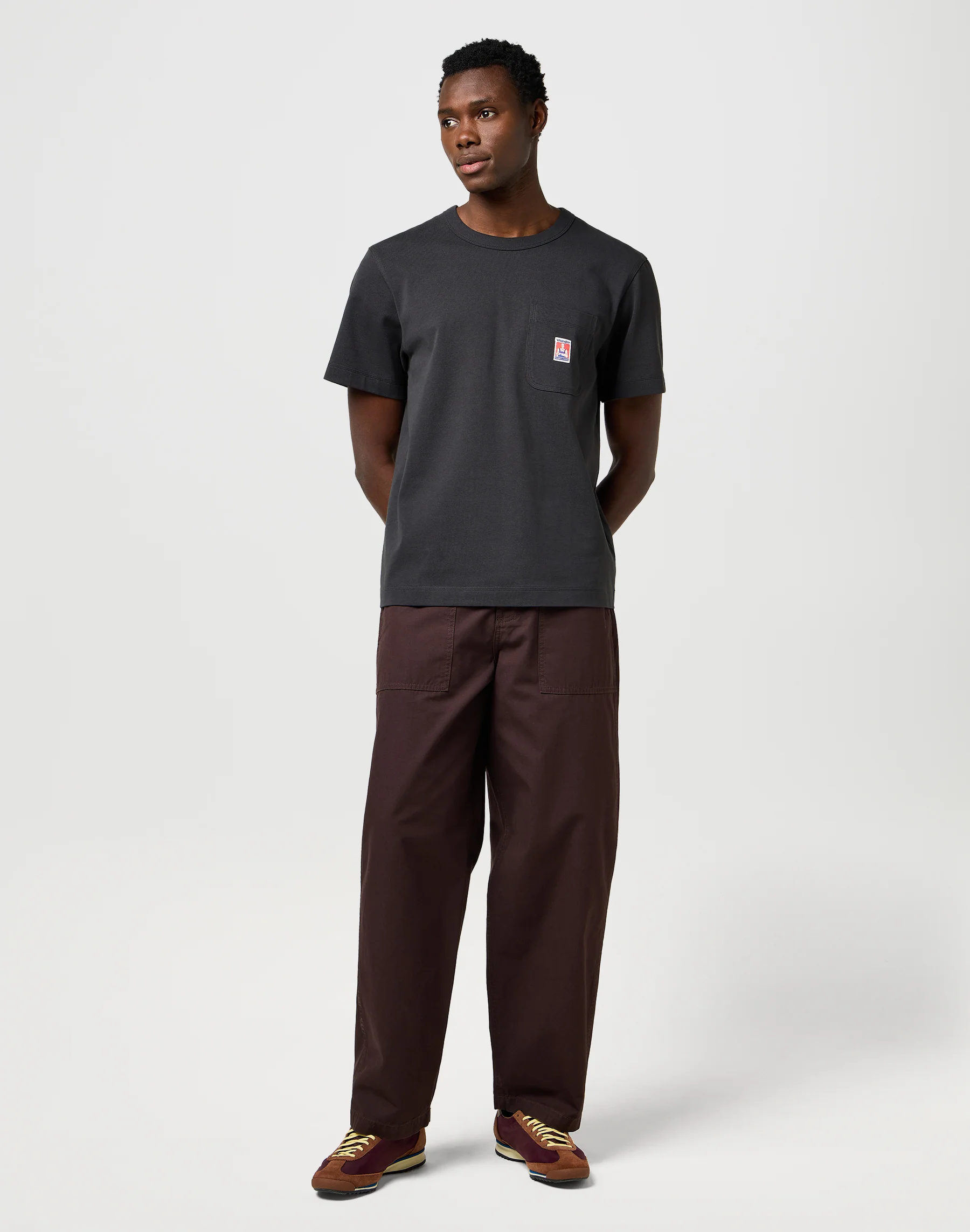 Tee Cj Pocket en noir fondu – Image 3