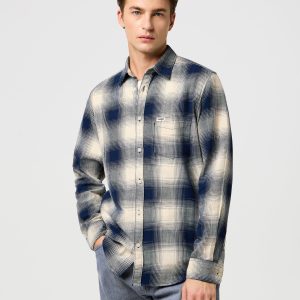 1 pt de chemise Indigo en Dusty Blue