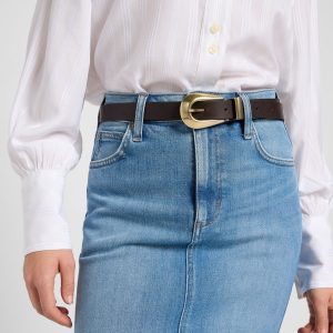 Lady Belt en marron foncé