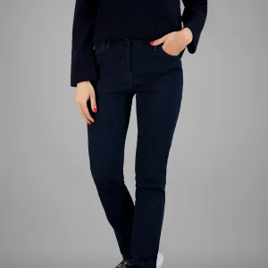 MAJA4 Jeans en bleu noir