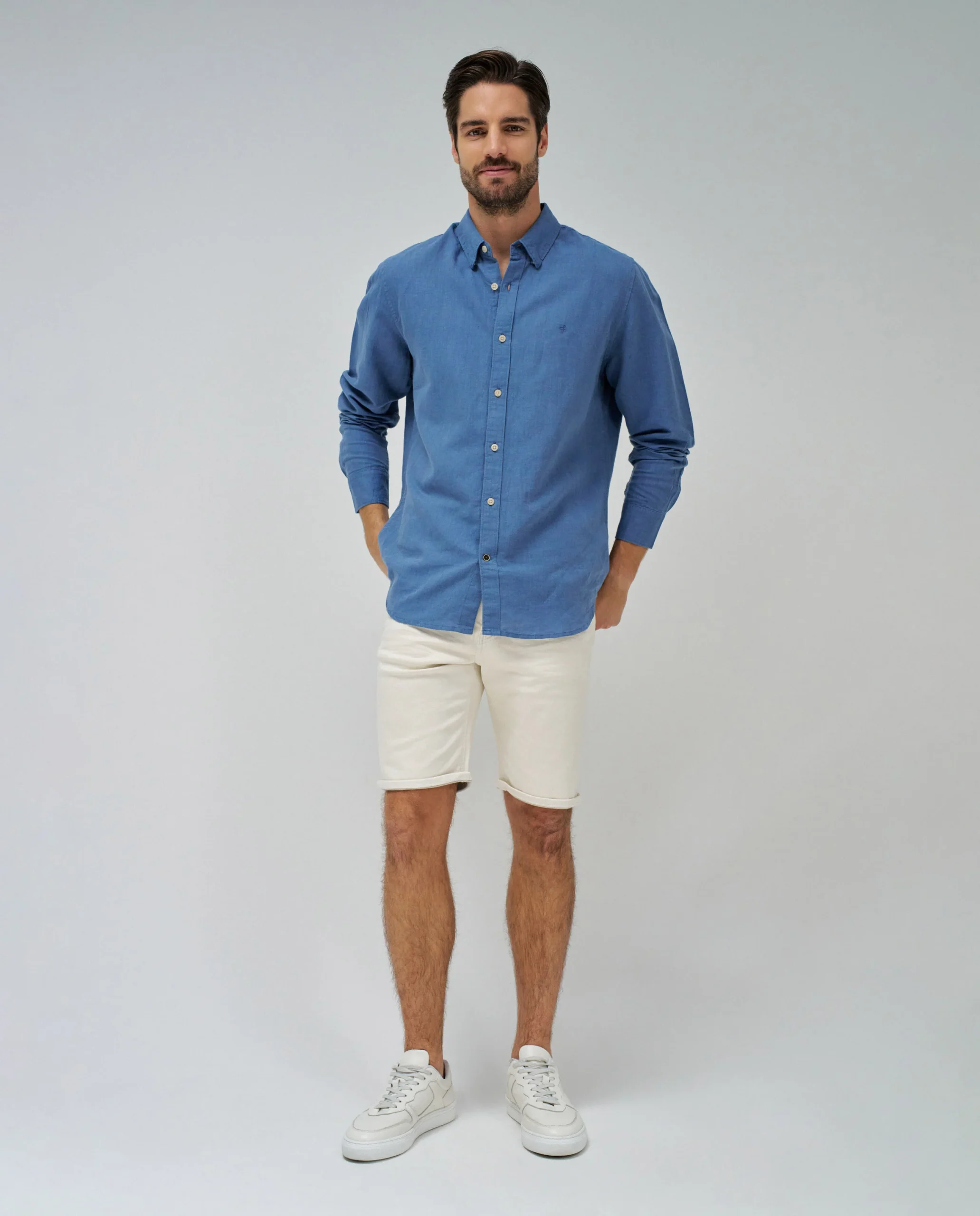 Short Joggers S-Activ en Light Pearl – Image 3