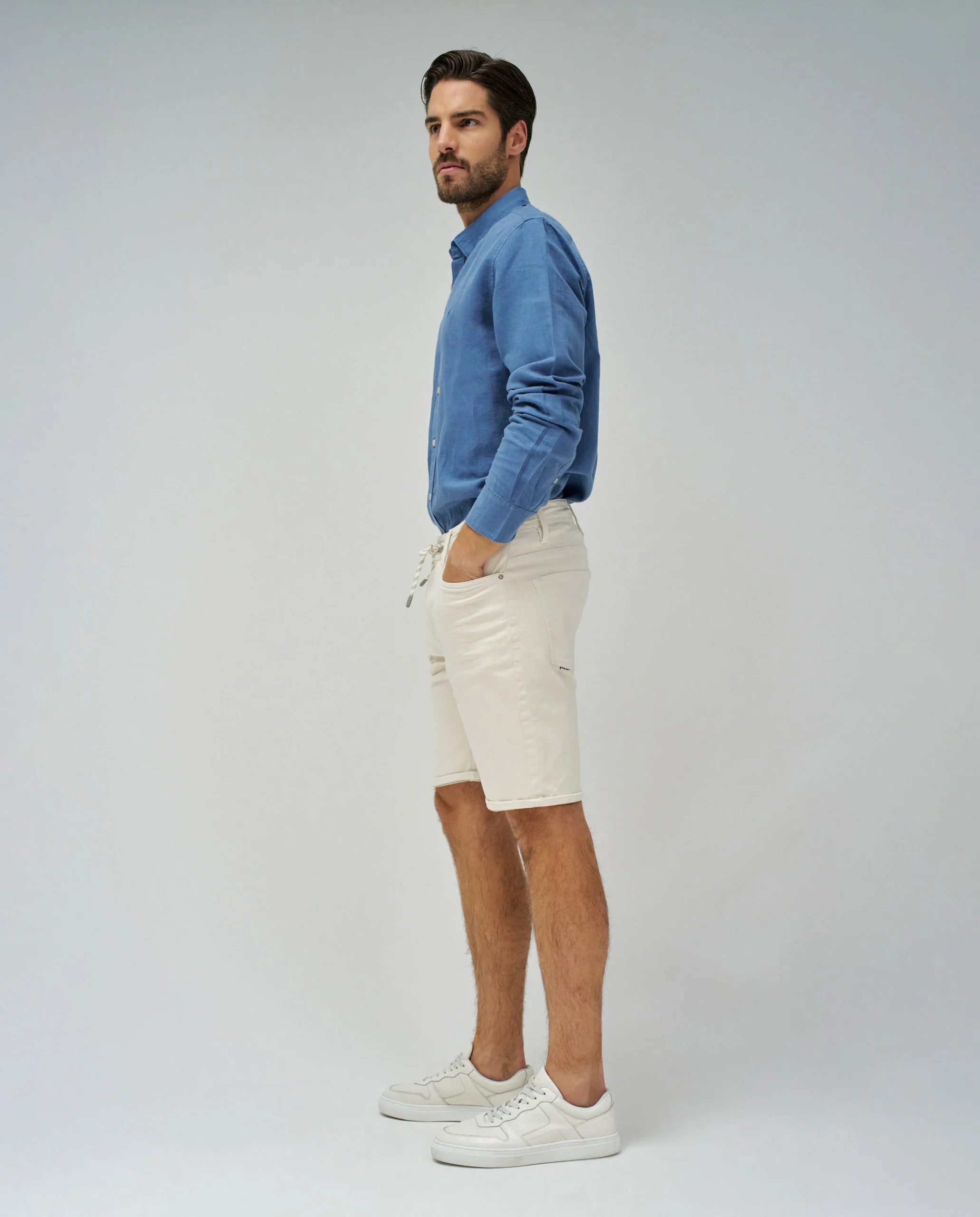 Short Joggers S-Activ en Light Pearl – Image 4