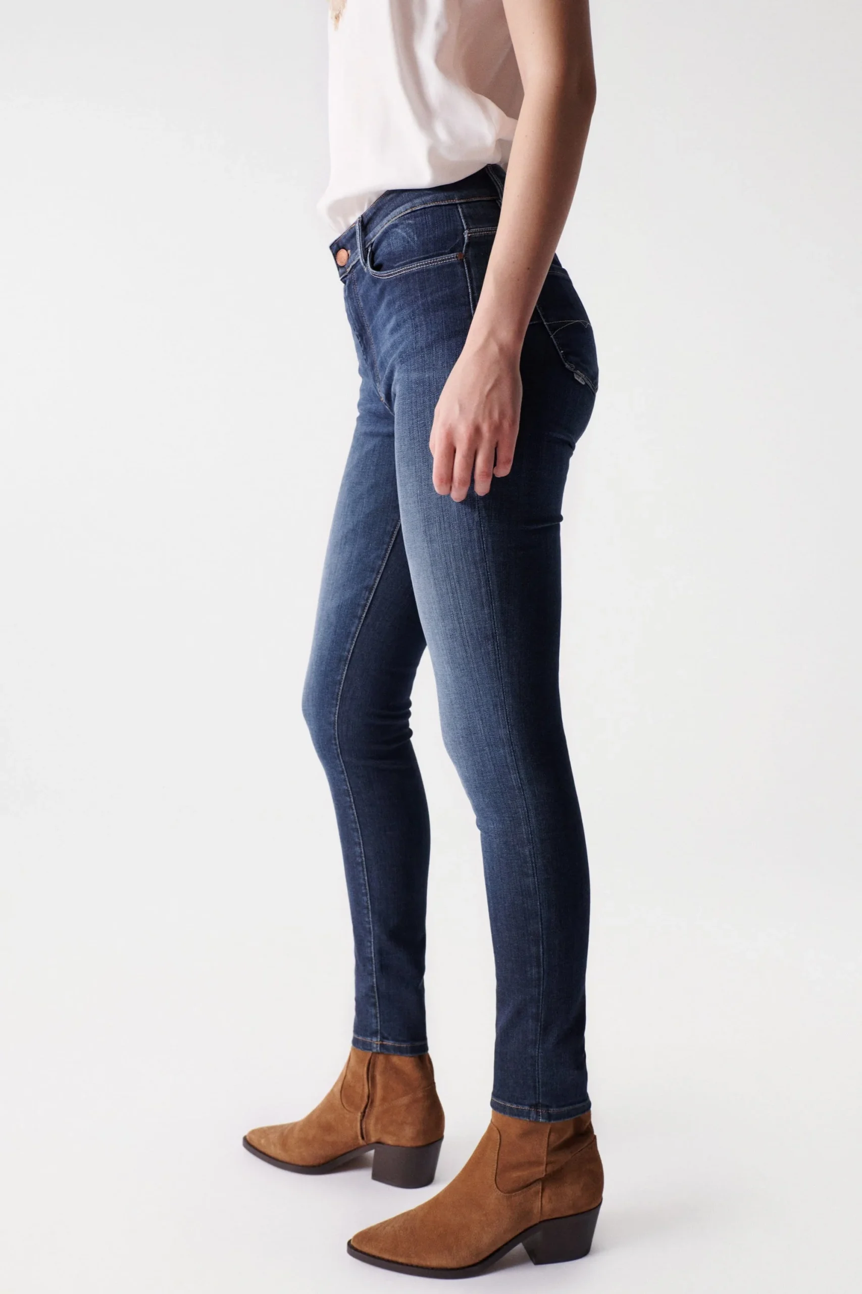 Destiny Skinny en Dark Wash – Image 4