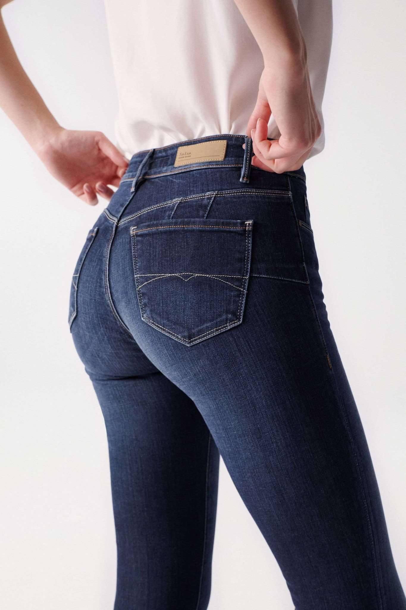 Destiny Skinny en Dark Wash – Image 5