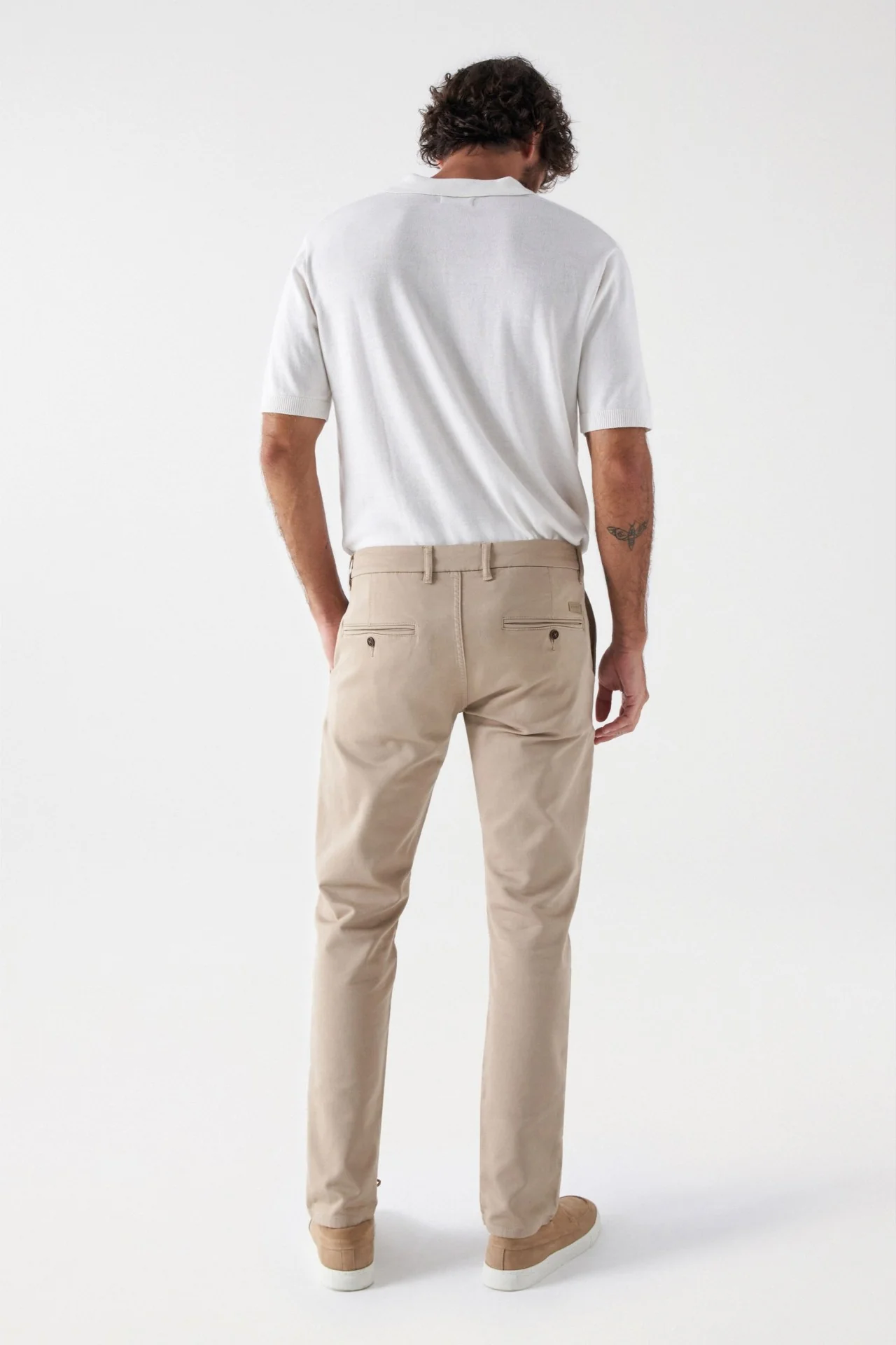 Chino Joggers S-Activ en beige moyen – Image 2