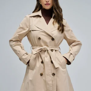 Trench Coat en marron clair