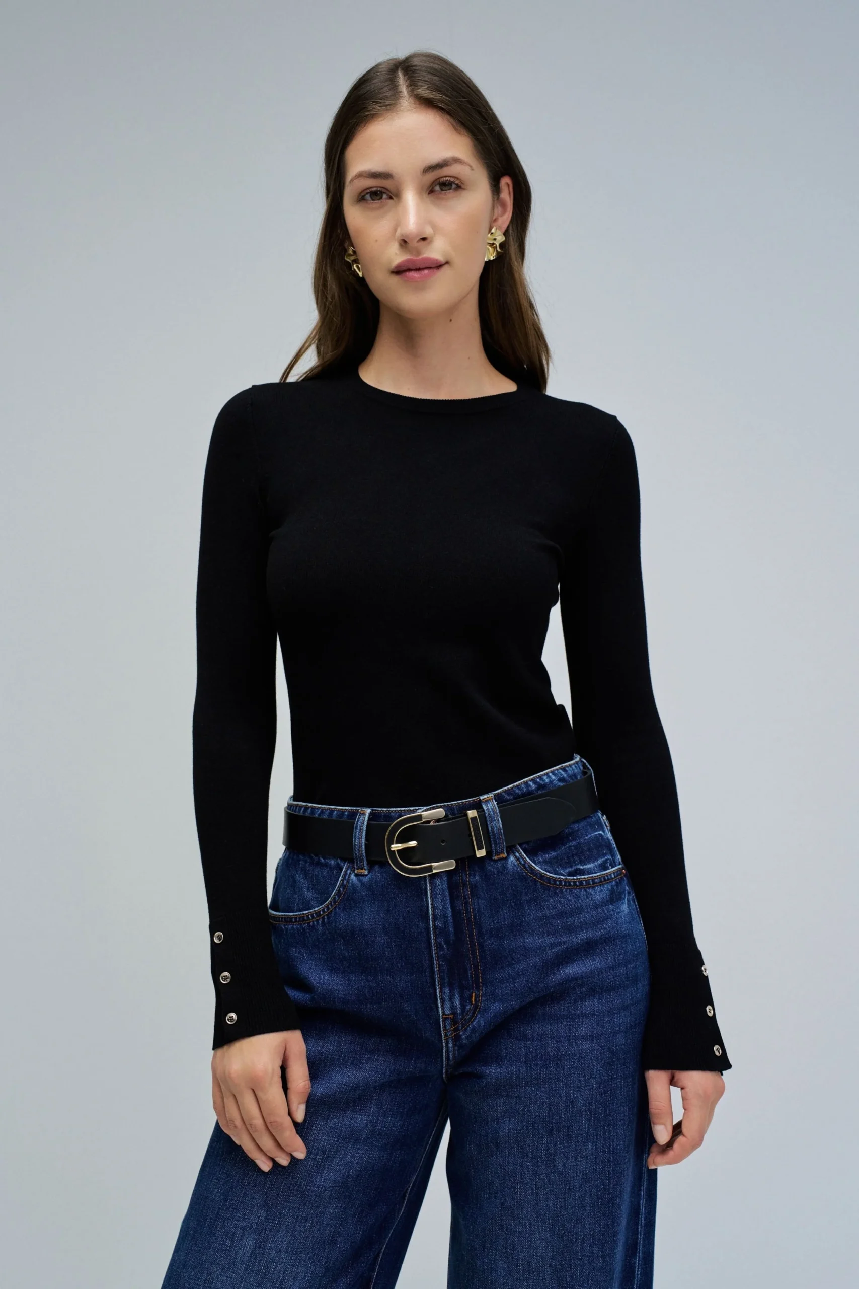 Basic manches longues en noir