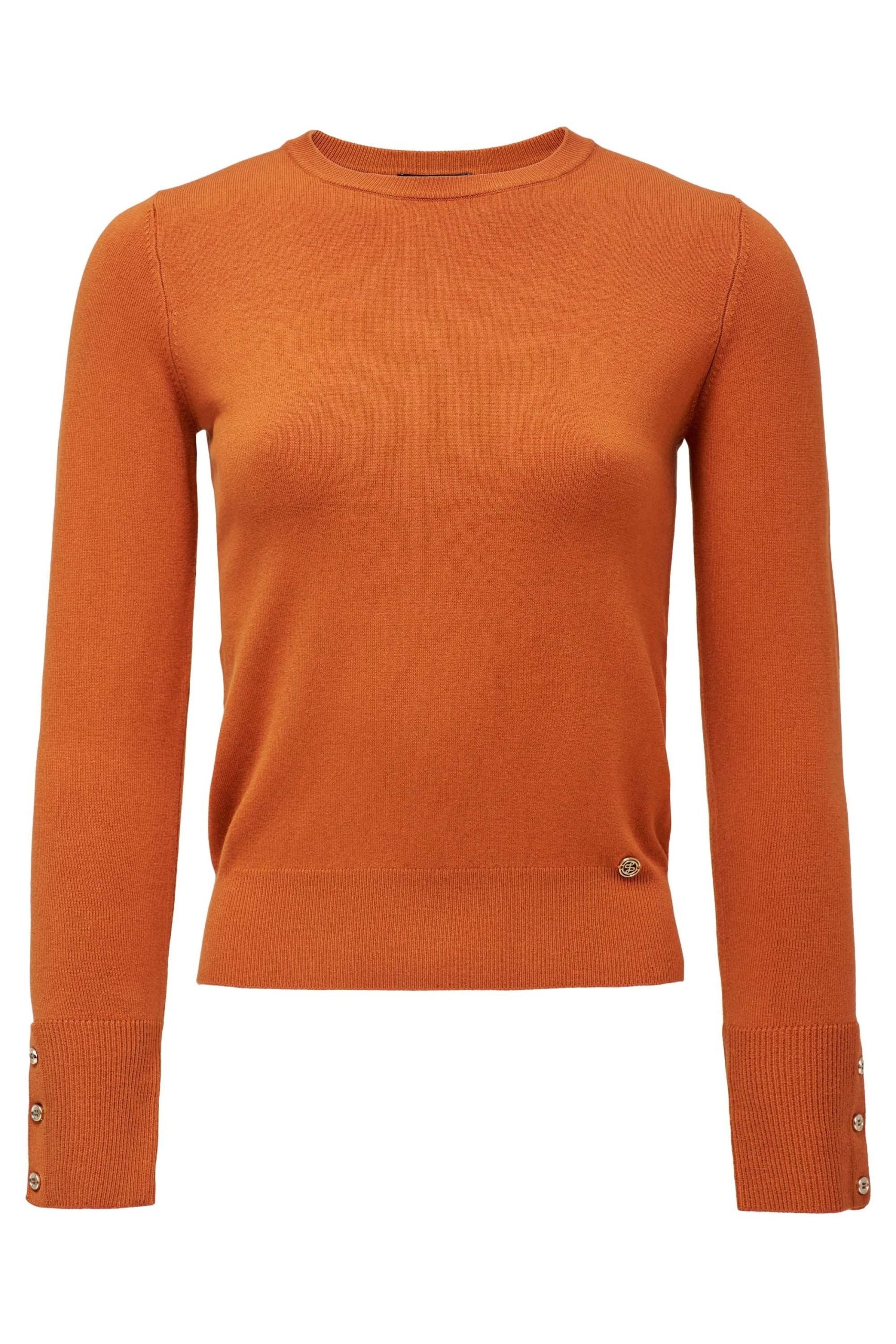 Basic Long Sleeve en orange moyen – Image 7