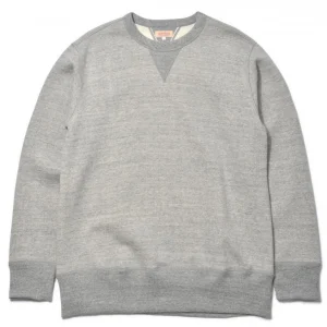 10 oz Loopwheel Sweat Grey