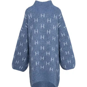 FAM Sweater Long en bleu