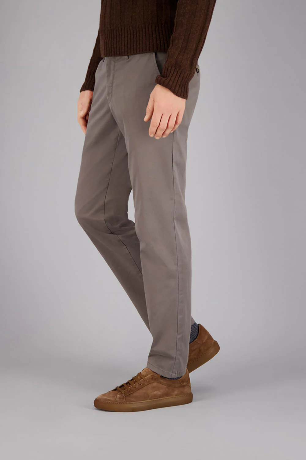 BENITO Chino en beige foncé – Image 3