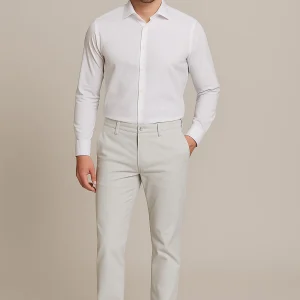 Pantalon BONO gris clair