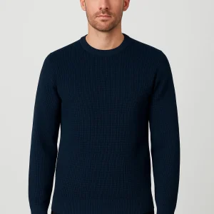 Adyn Round Neck en bleu marine