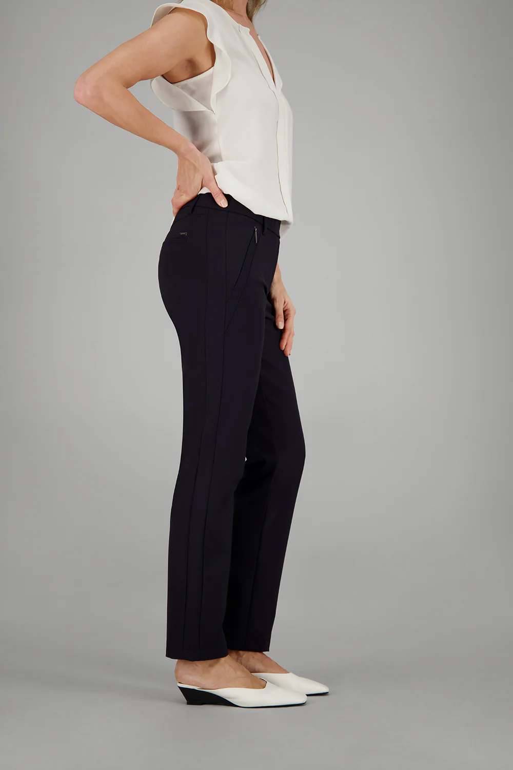 ZENE57 Pantalon en marine – Image 3