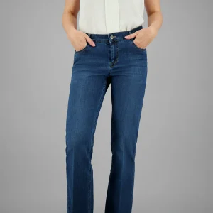 ZURI126 Jeans en Dark Rinse Used