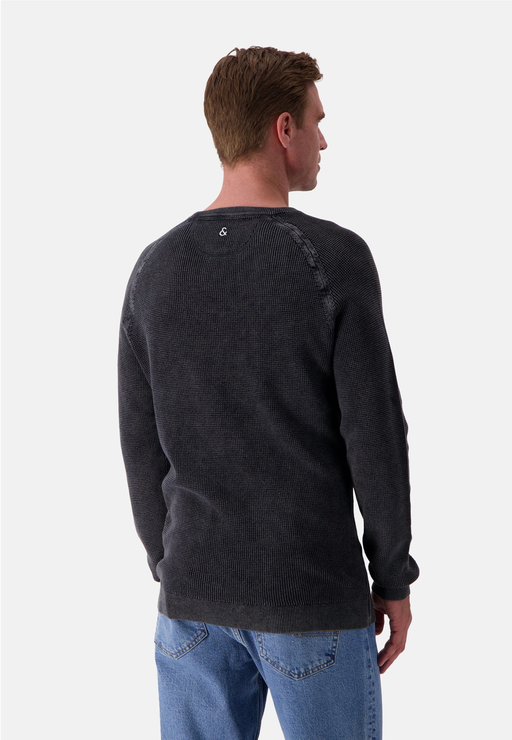 Roundneck Washed en anthracite – Image 2