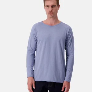 T-shirt long - Slub en denim