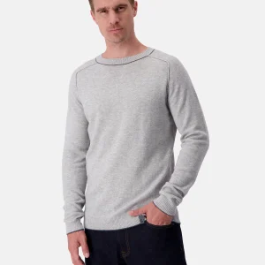 Roundneck-Merino Blend en argent