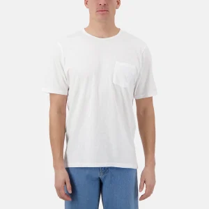 T-shirt - Slub en blanc