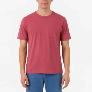 T-shirt - Slub en mauve