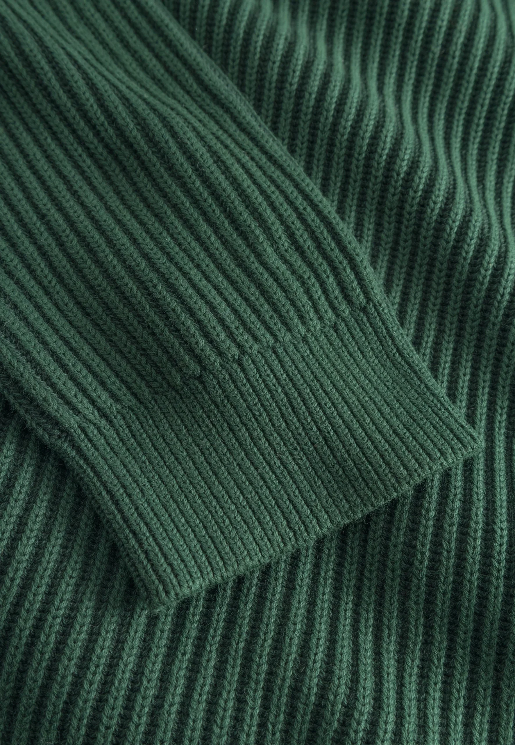 Cardigan-Rib Washed in Pine – Image 3