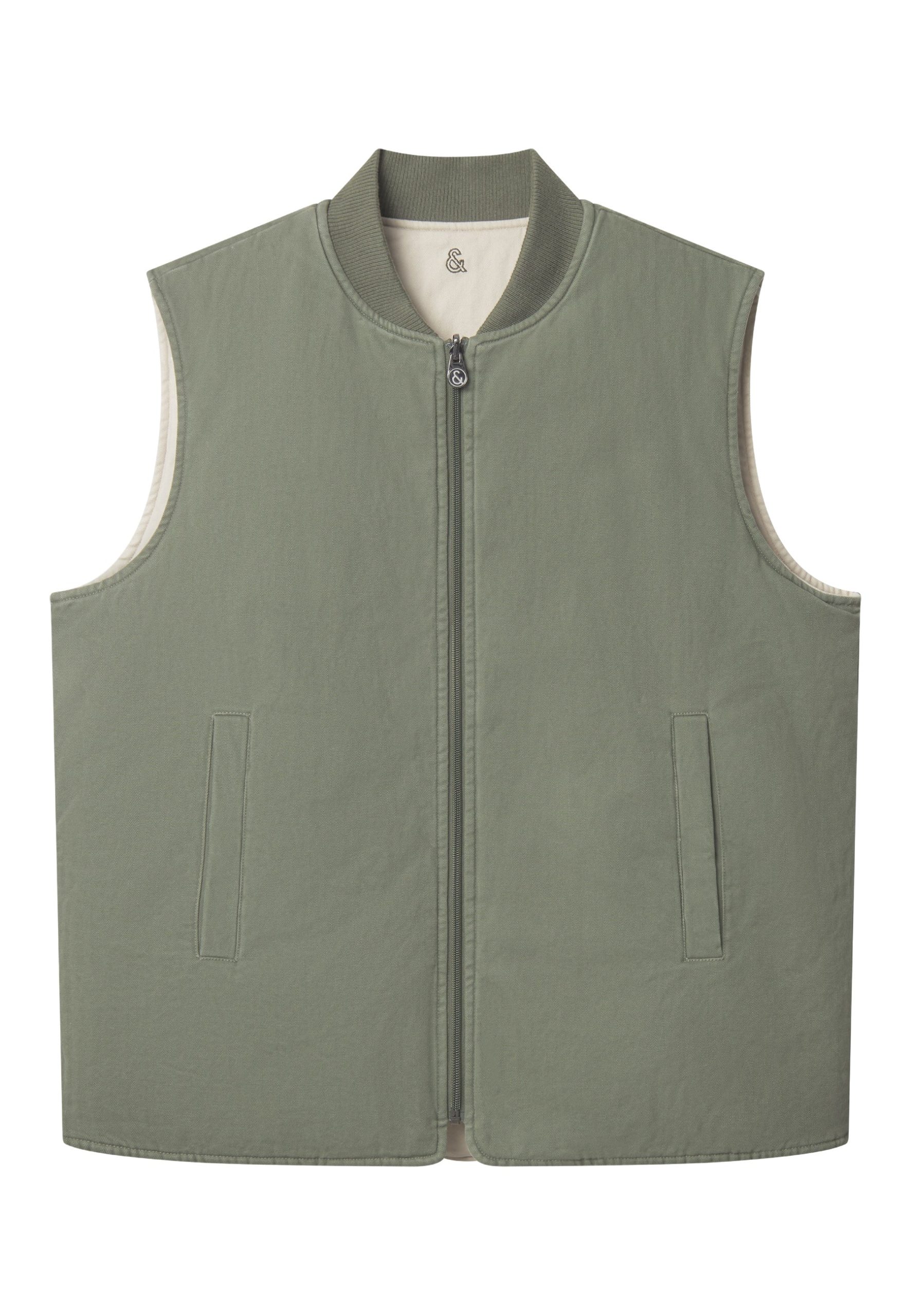 Vest-Reversible Herringbone à Hunter