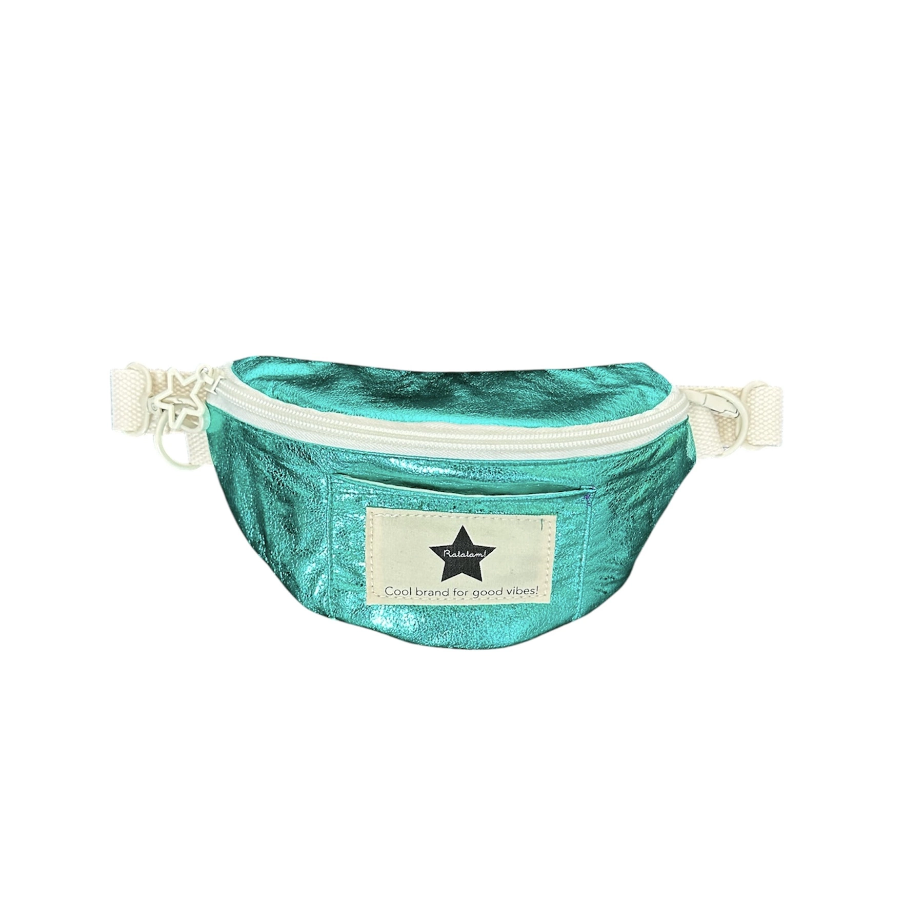 Le baby sac banane irisé Nova – Bleu
