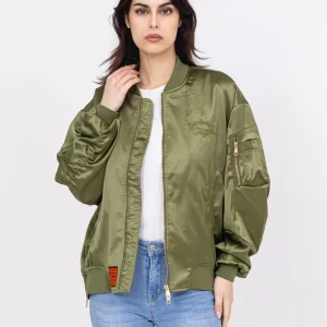 Ballerina W blouson bomber kaki