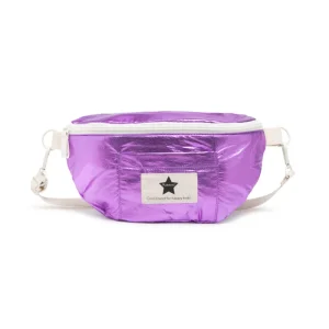 Le sac banane métallisée – Violet