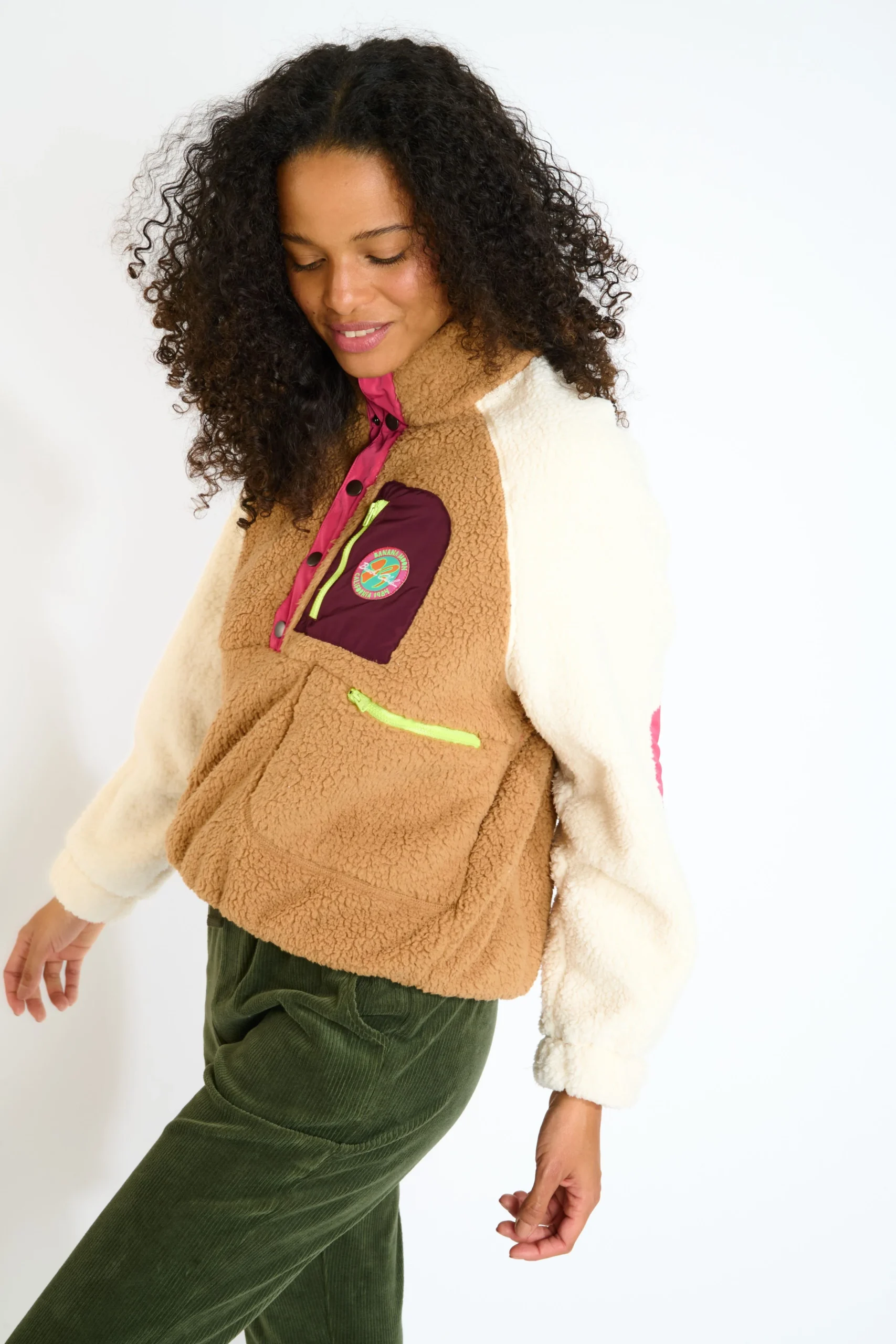 BREW-SKIWAX Sweat-shirt en camel – Image 4