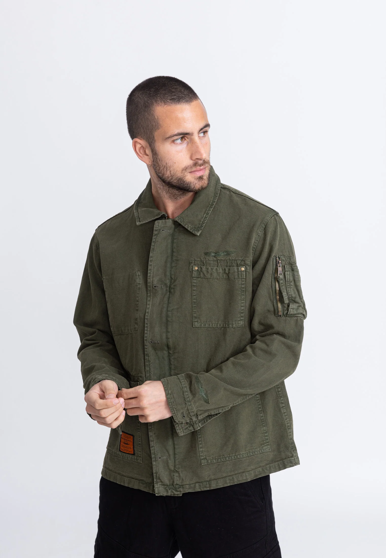 Veste Davis M en kaki – Image 7