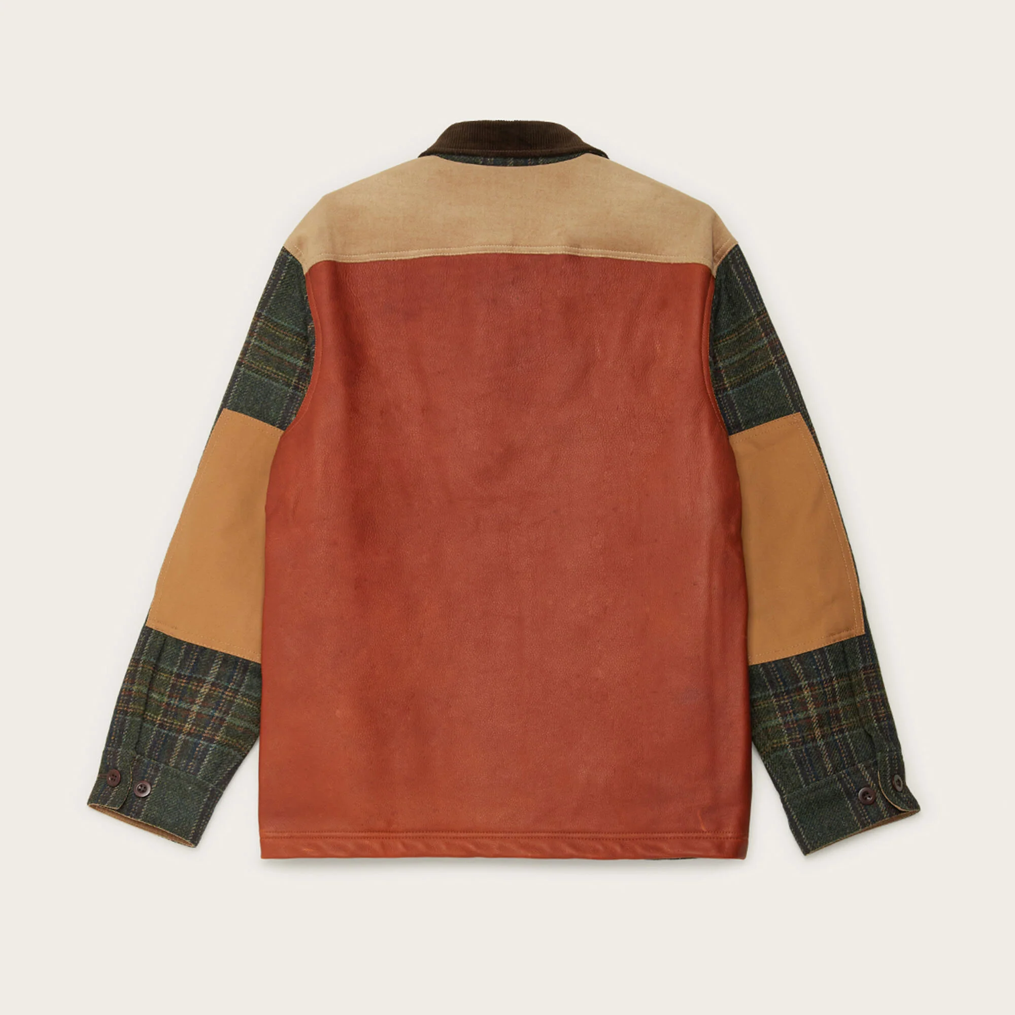 FILSON X JUNYA WATANABE WOOL-LEATHER SHIRT – Image 2